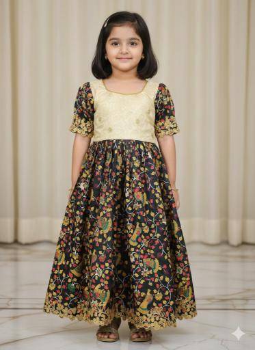 LEHENGA CHOLI and GOWNS canvas Kids fashion wholesale in Ahmedabad